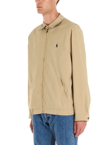 Polo Ralph Lauren Logo Embroidered Jacket