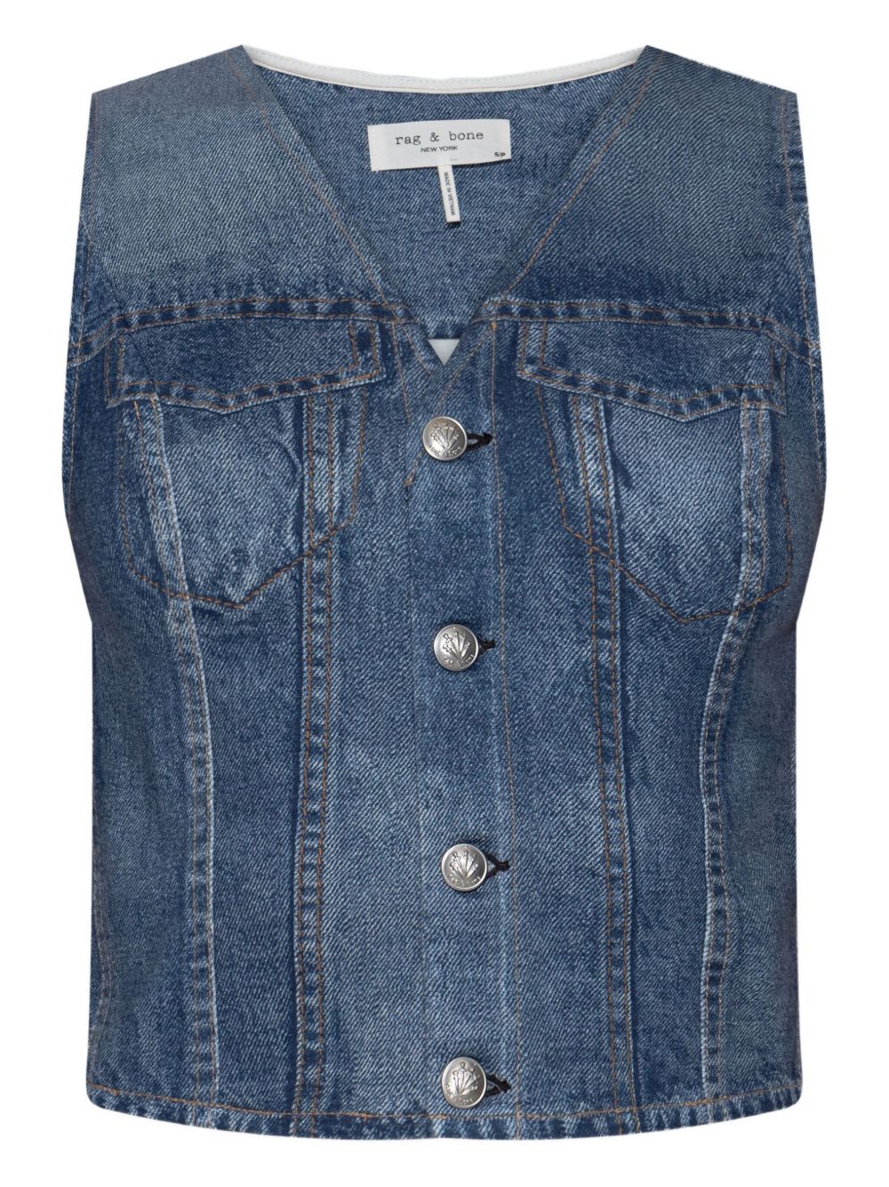 Miramar Isabella vest - Blue