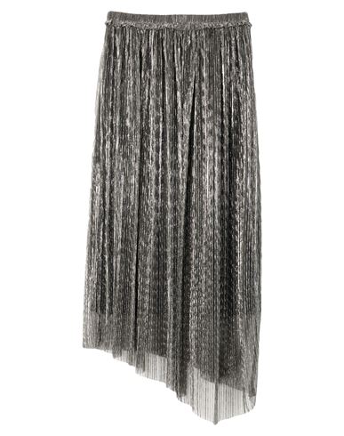 Woman Midi skirt Silver