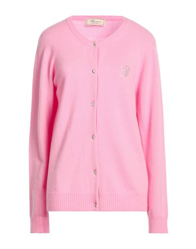 Woman Cardigan Pink Size 10 Cashmere, Glass