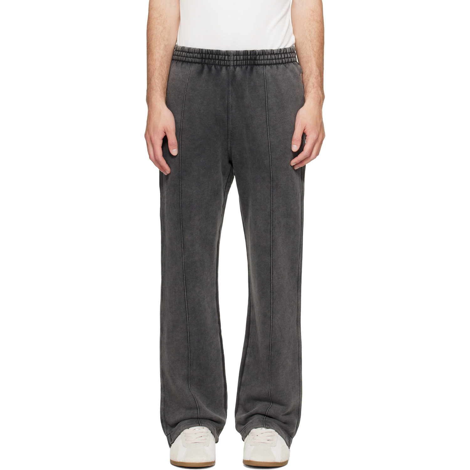Gray Initial Sweatpants