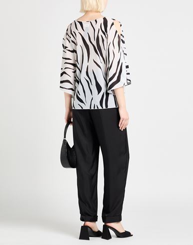 Woman Top Off white Size L Polyamide, Elastane