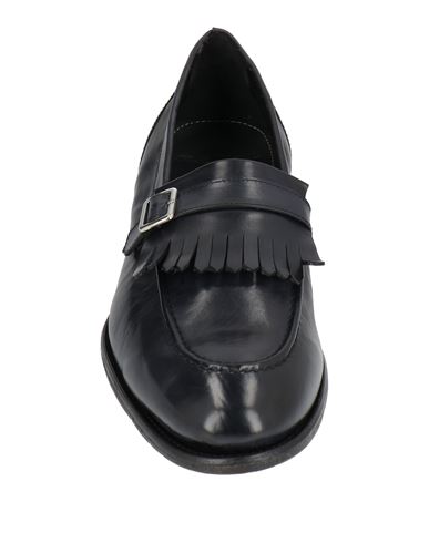 Man Loafers Midnight blue Size 11 Leather