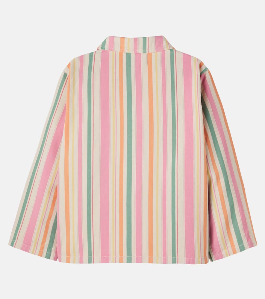 Konges Sløjd Frankie striped cotton twill jacket