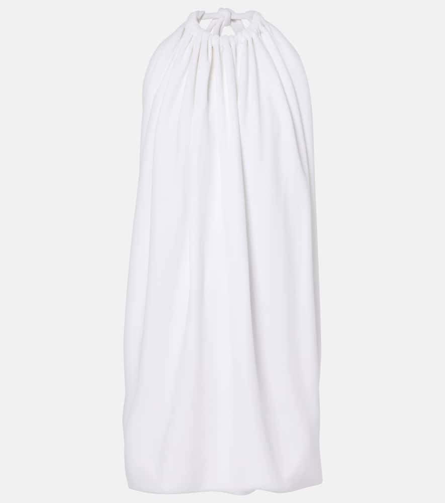 Arizona draped halterneck minidress