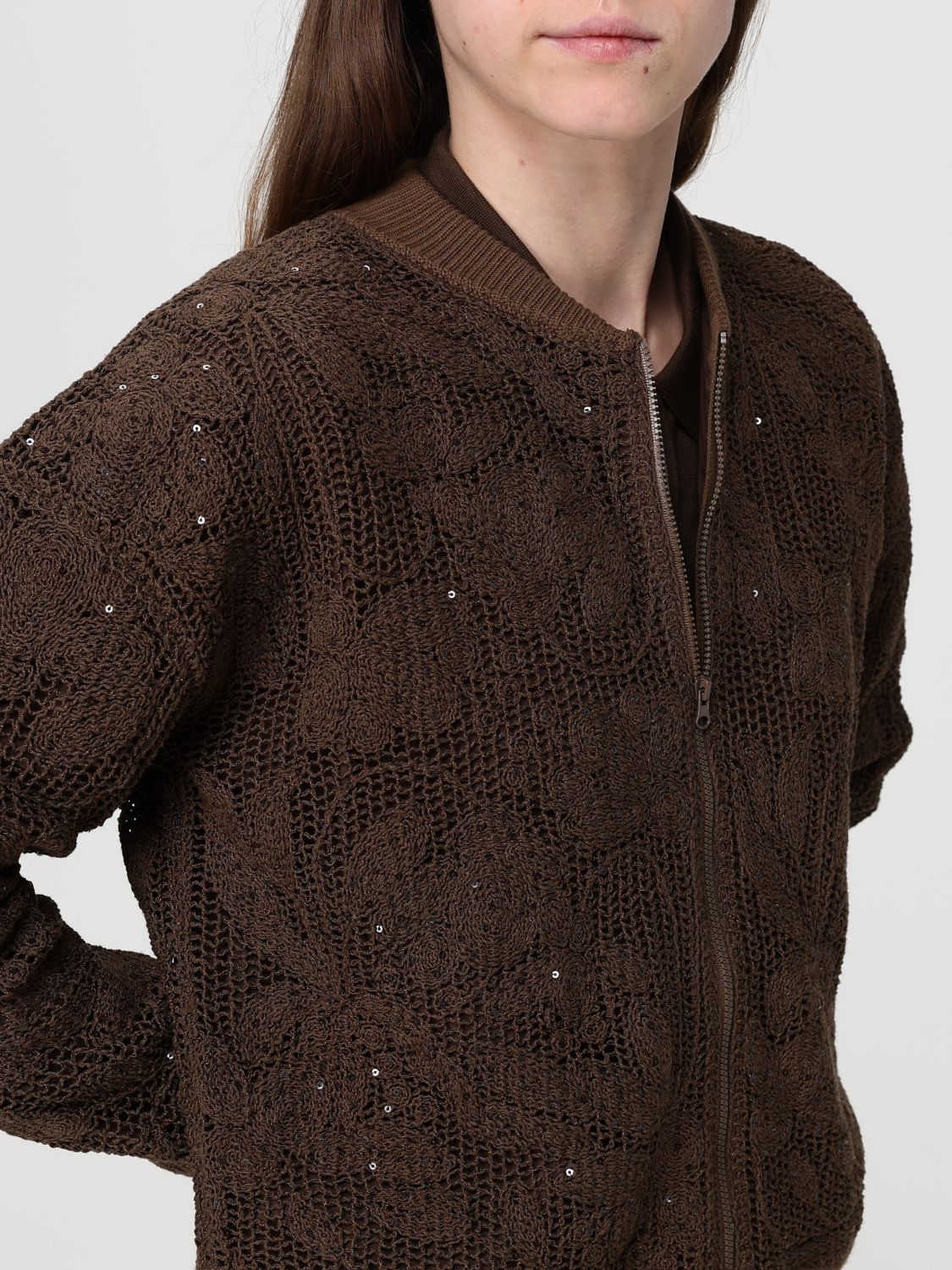 Sweater Woman color Coffee