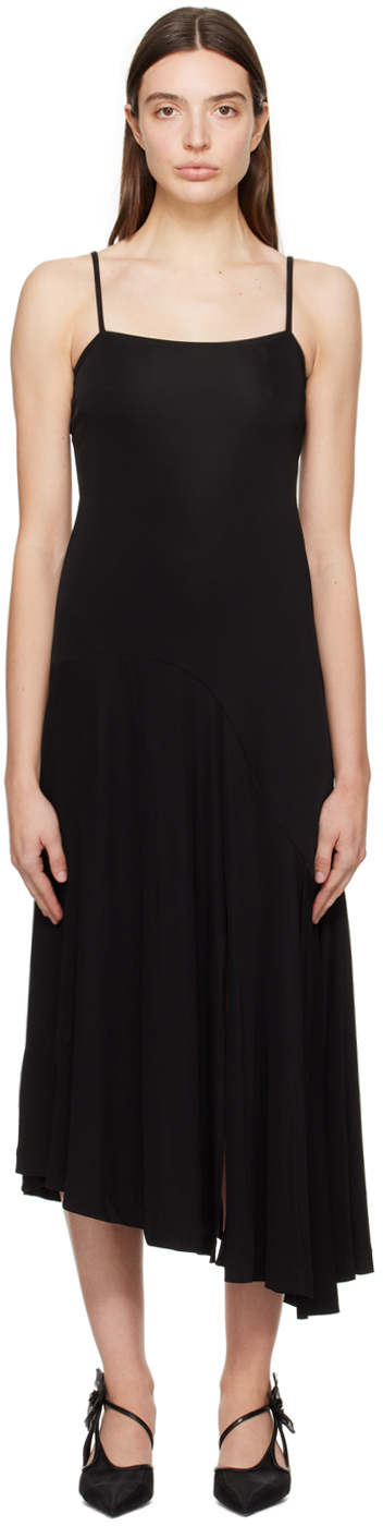 BITE Black Contour Midi Dress
