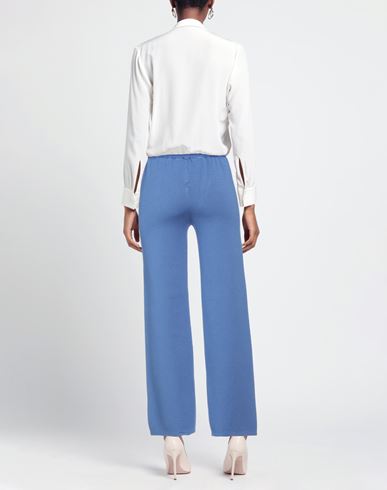 Woman Pants Light blue Size S Viscose, Polyester
