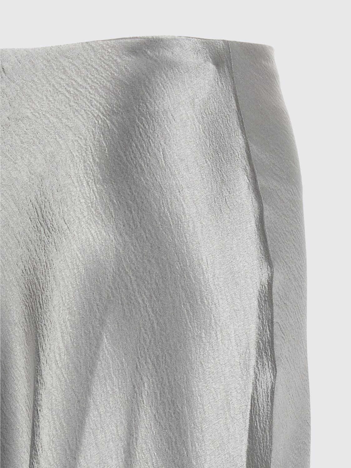 Satin midi skirt - Neutrals