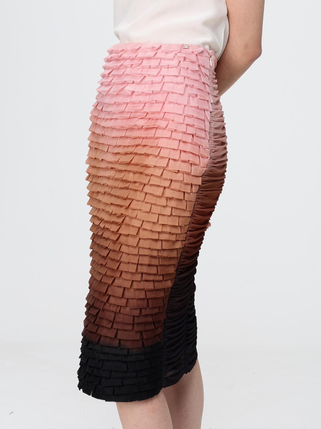 Skirt Woman color Nude