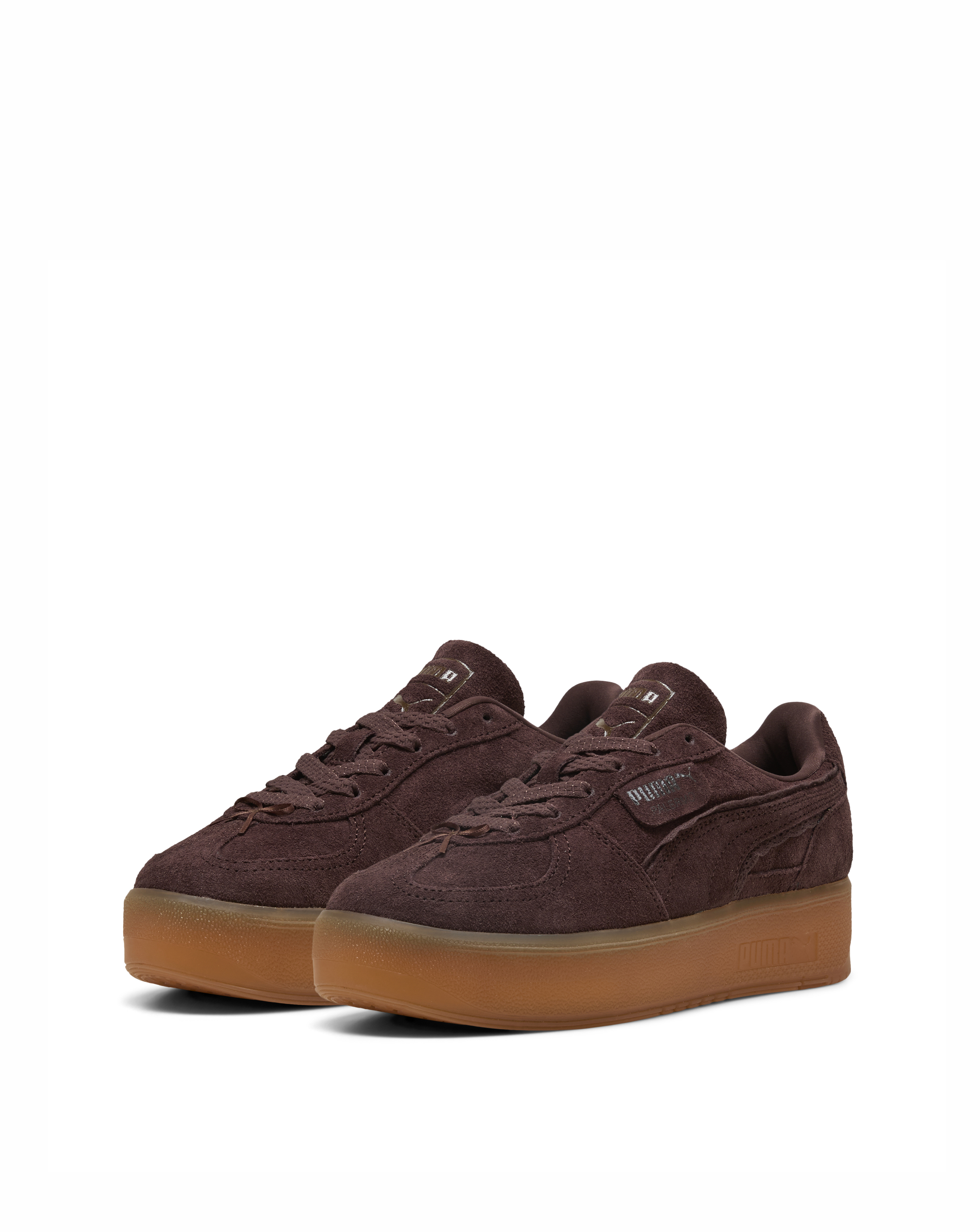 PUMA Palermo Elevata Suede Trainer