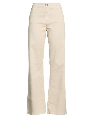 Woman Pants Sand Size 25 Cotton