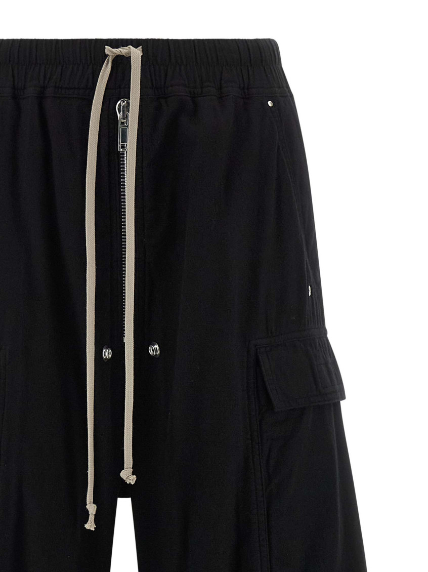 Black Double Cargo Jumbo Belas pants