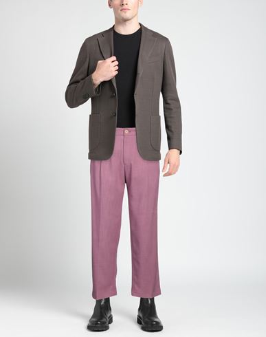 Man Pants Mauve Size 30 Viscose, Polyester, Elastane