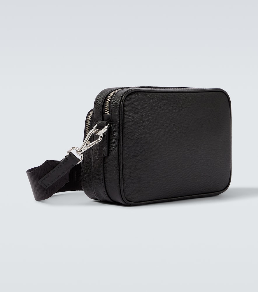Saffiano leather shoulder bag