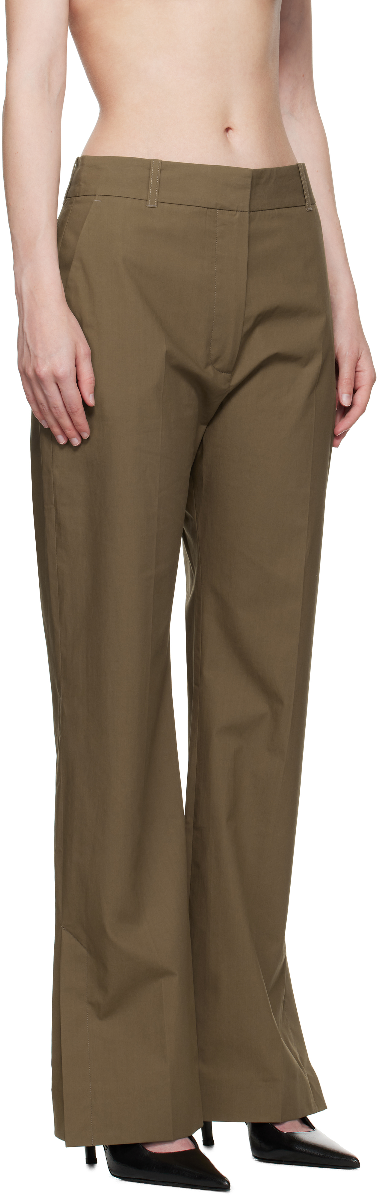 Taupe Mitra Trousers