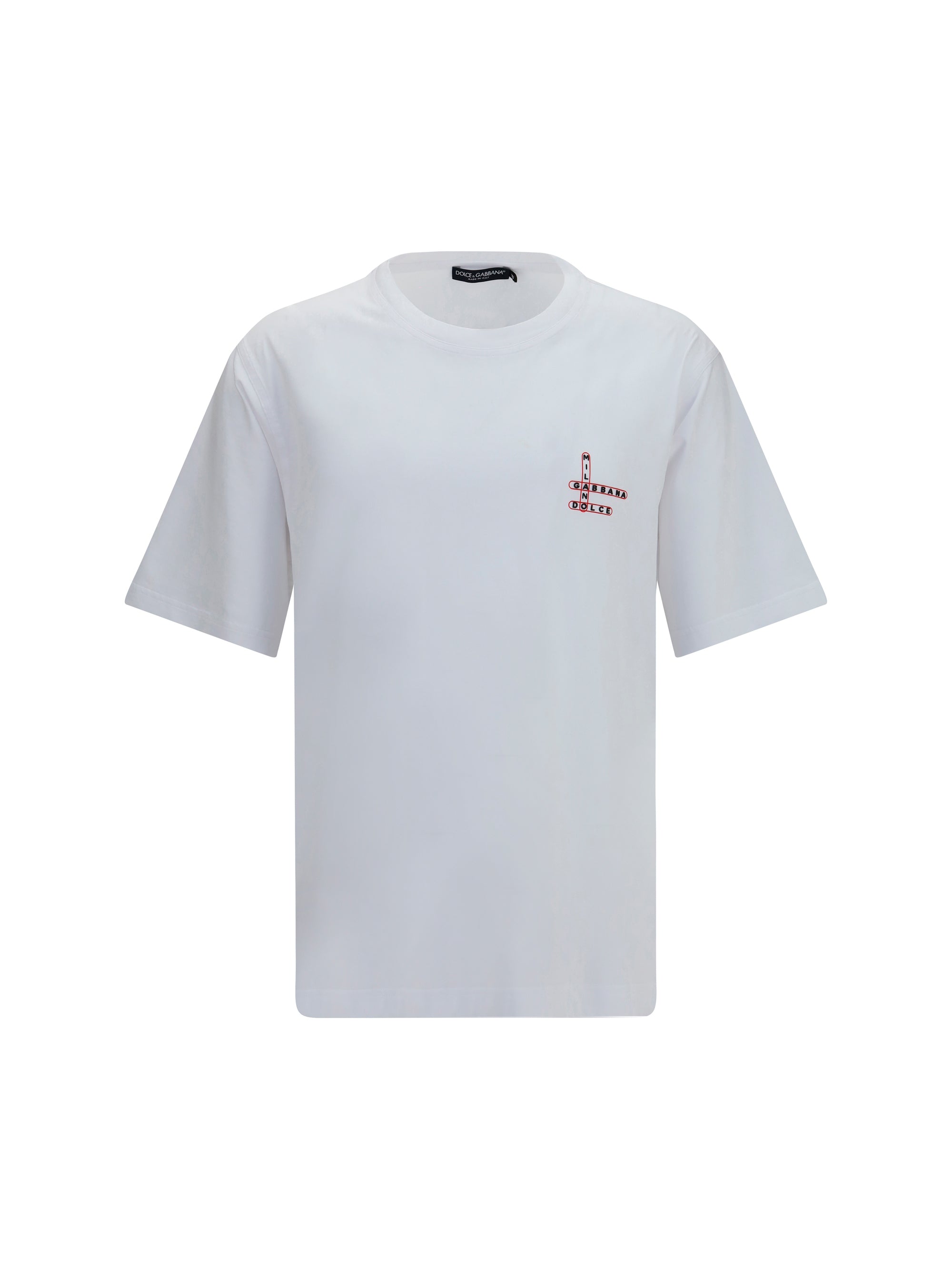 Cotton with Logo Print T-Shirt — White