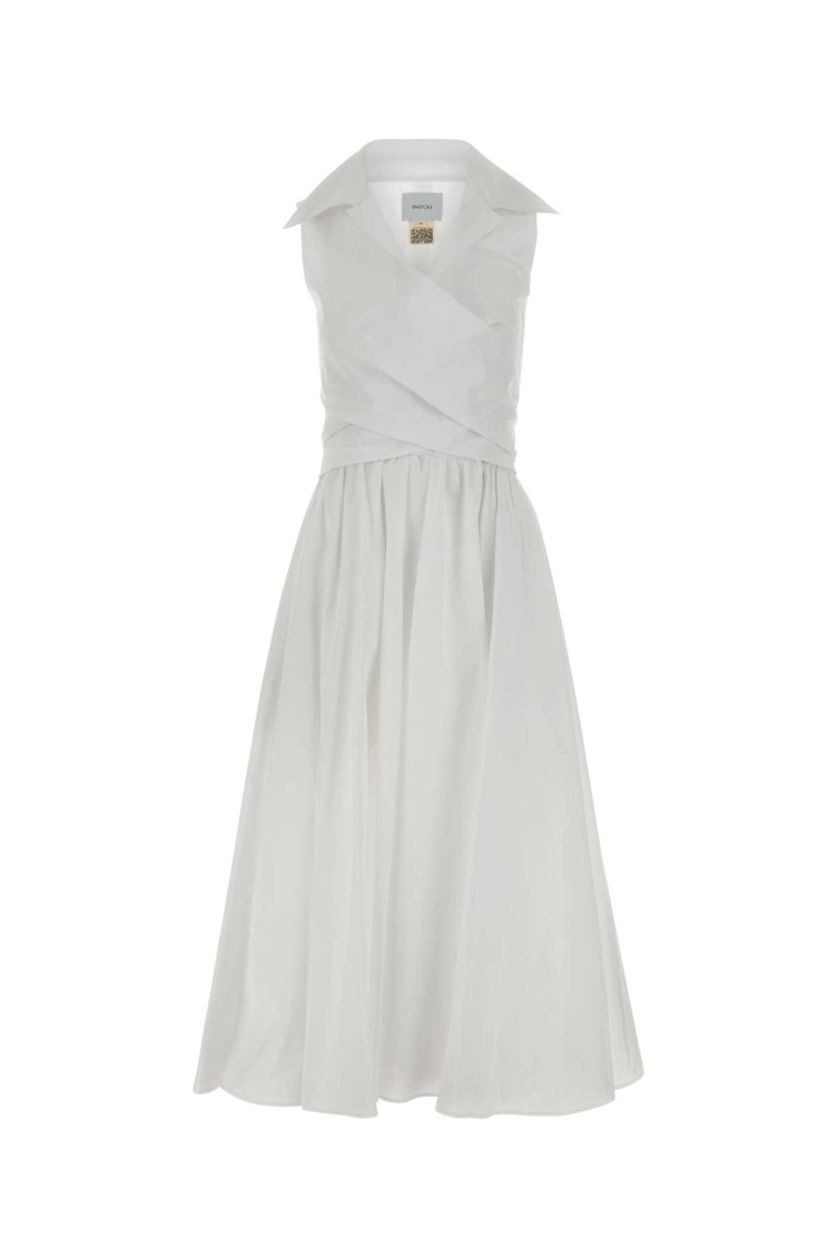 White Faille Dress