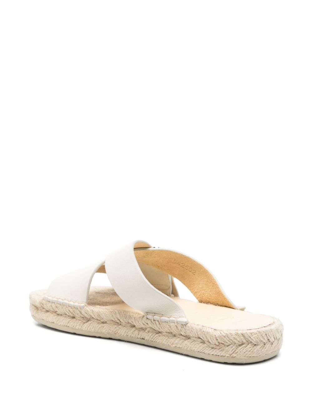 Loewe Paula's Ibiza Petal Leather Sandals
