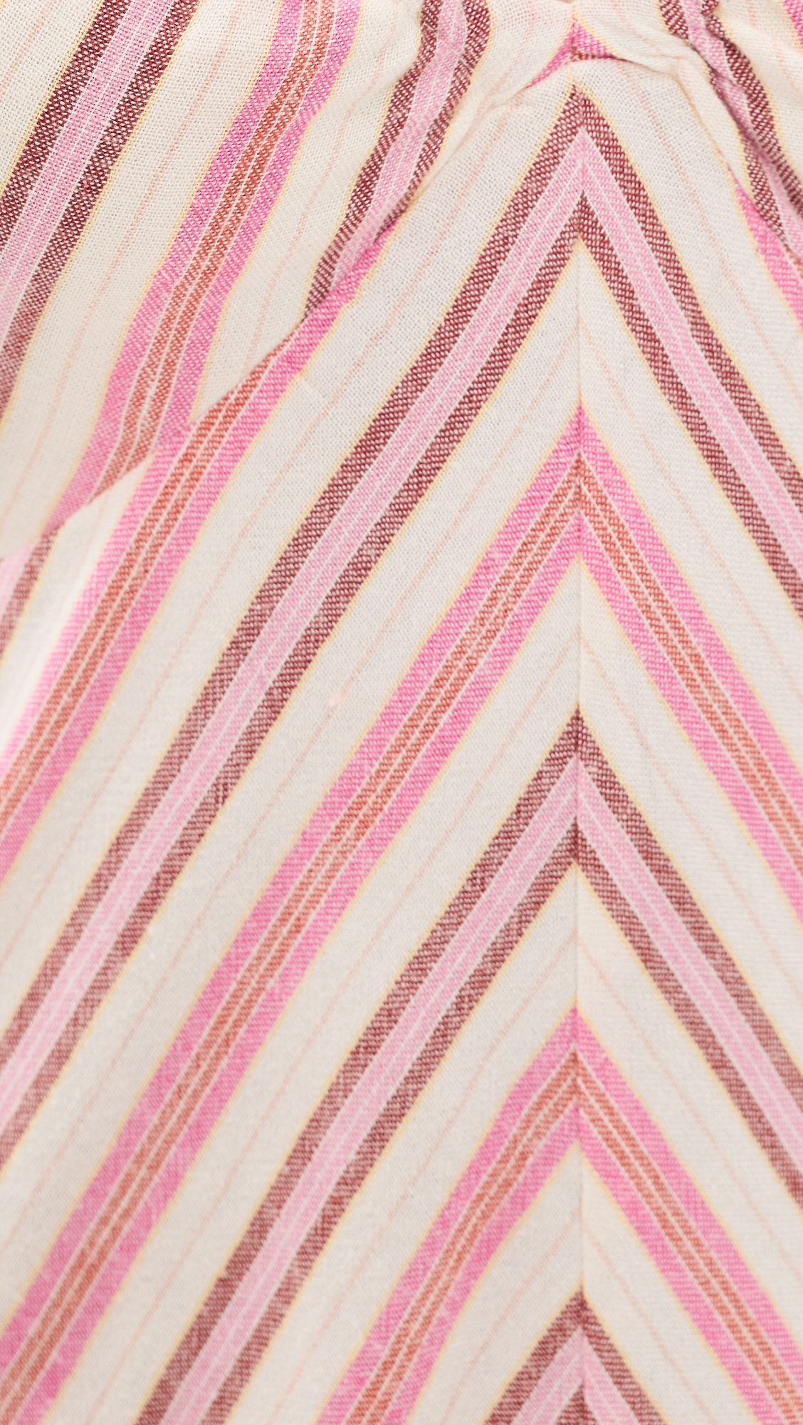 Maggie Midi Dress Dusty Pink Stripe
