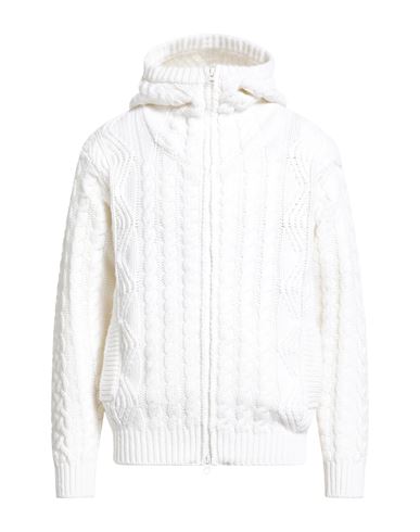 C. p. Company Man Cardigan Ivory Size 3XL Wool, Polyamide