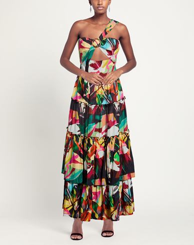 Woman Maxi dress Green Size L Cotton