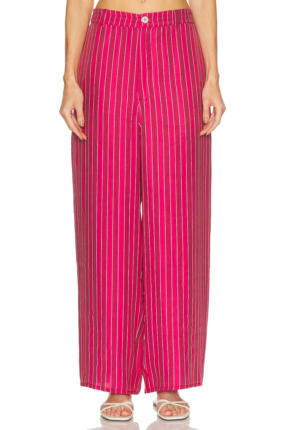 American Vintage Ysoli Pant in Anna - Fuchsia,Mauve. L also in