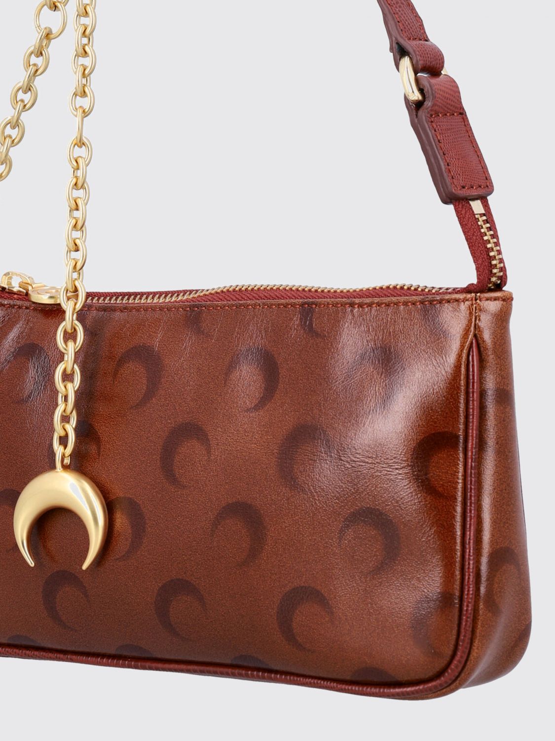 Marine Serre Moon cross body bag - Blue