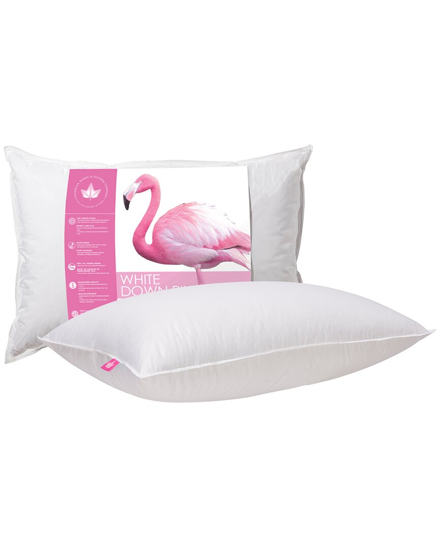 White Down Pillow Soft Support