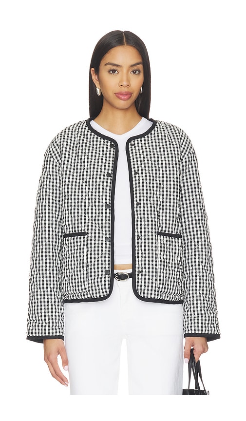 Sanctuary Rec Jacket in Black,White. - L also in M, S