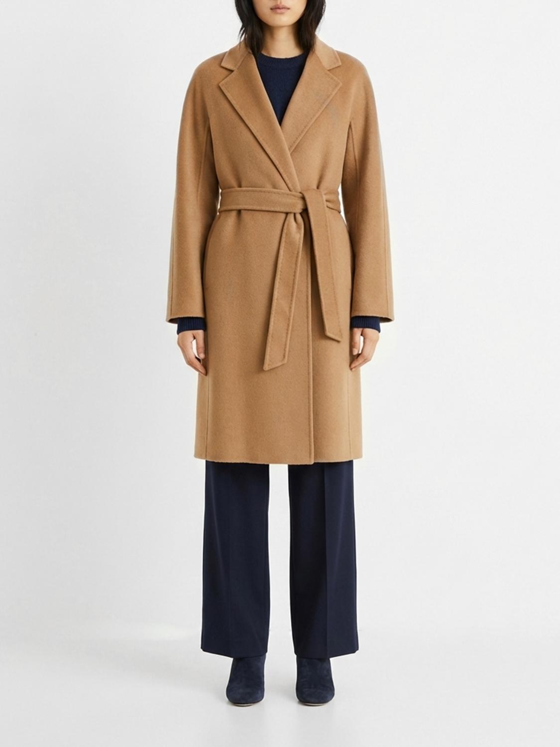 Coat Woman color Camel