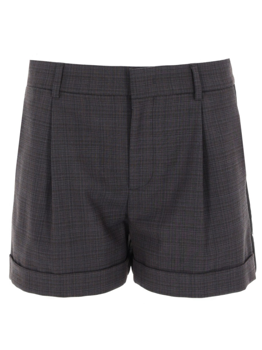 Moschino - tailored shorts pleated front belt loop