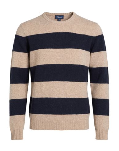 Façonnable Man Sweater Beige Size S Lambswool