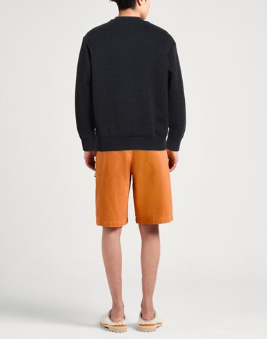 Man Sweatshirt Navy Size M Cotton