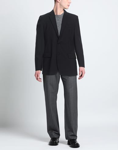 Garments Man Blazer Midnight blue Size 40 Polyester, Virgin Wool, Elastane