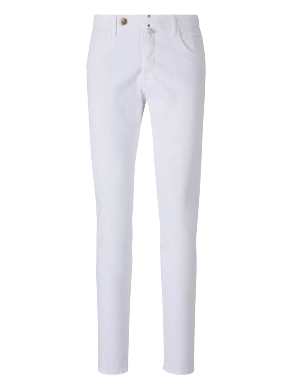 Incotex stretch-cotton straight jeans - White