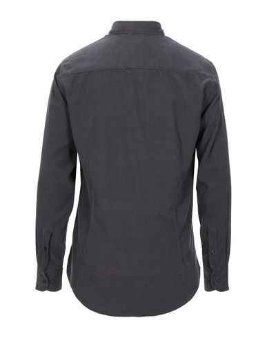 R3d Wöôd Man Shirt Dark purple Size XL Cotton