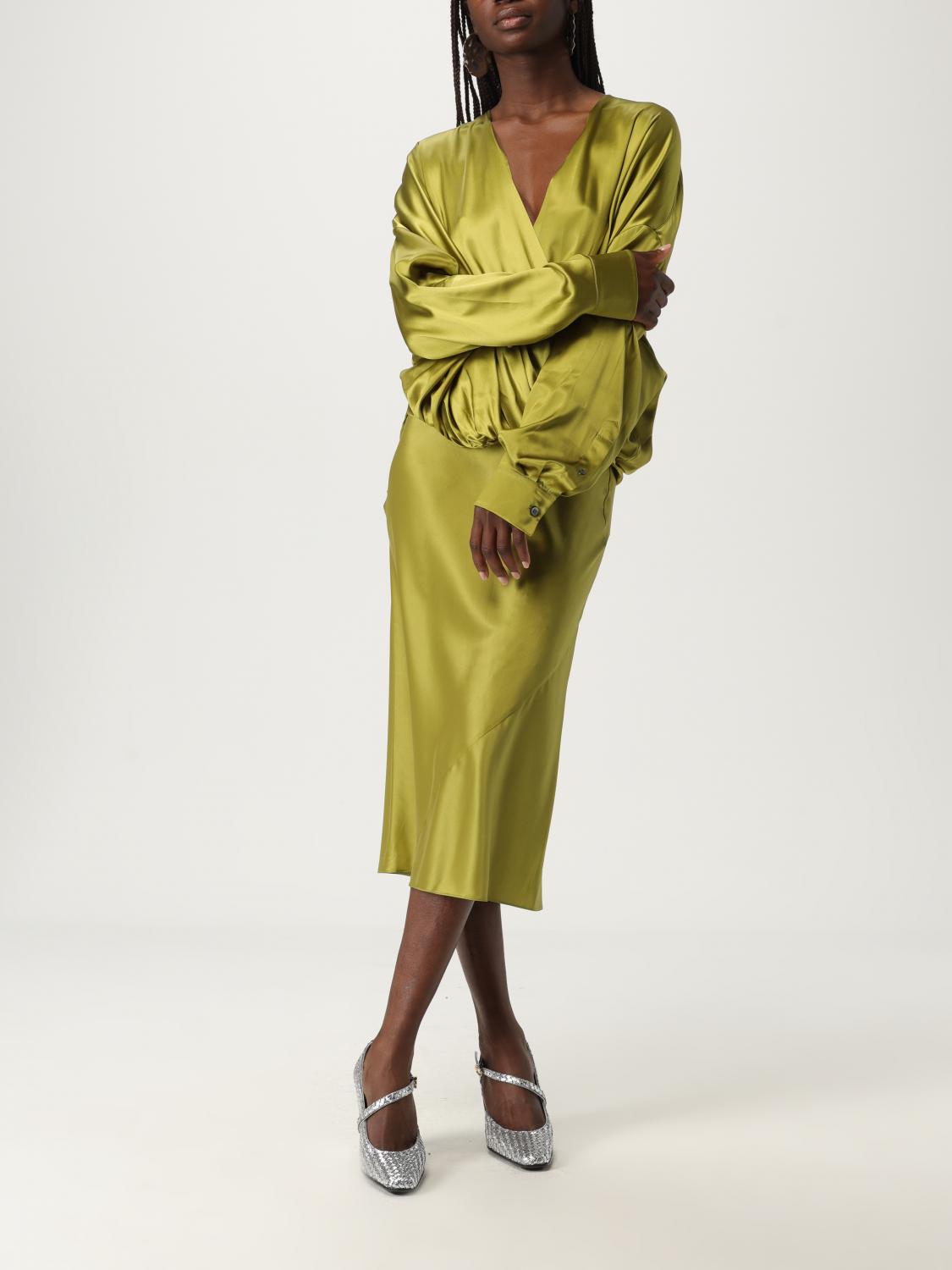 Shirt DRIES VAN NOTEN Woman color Olive