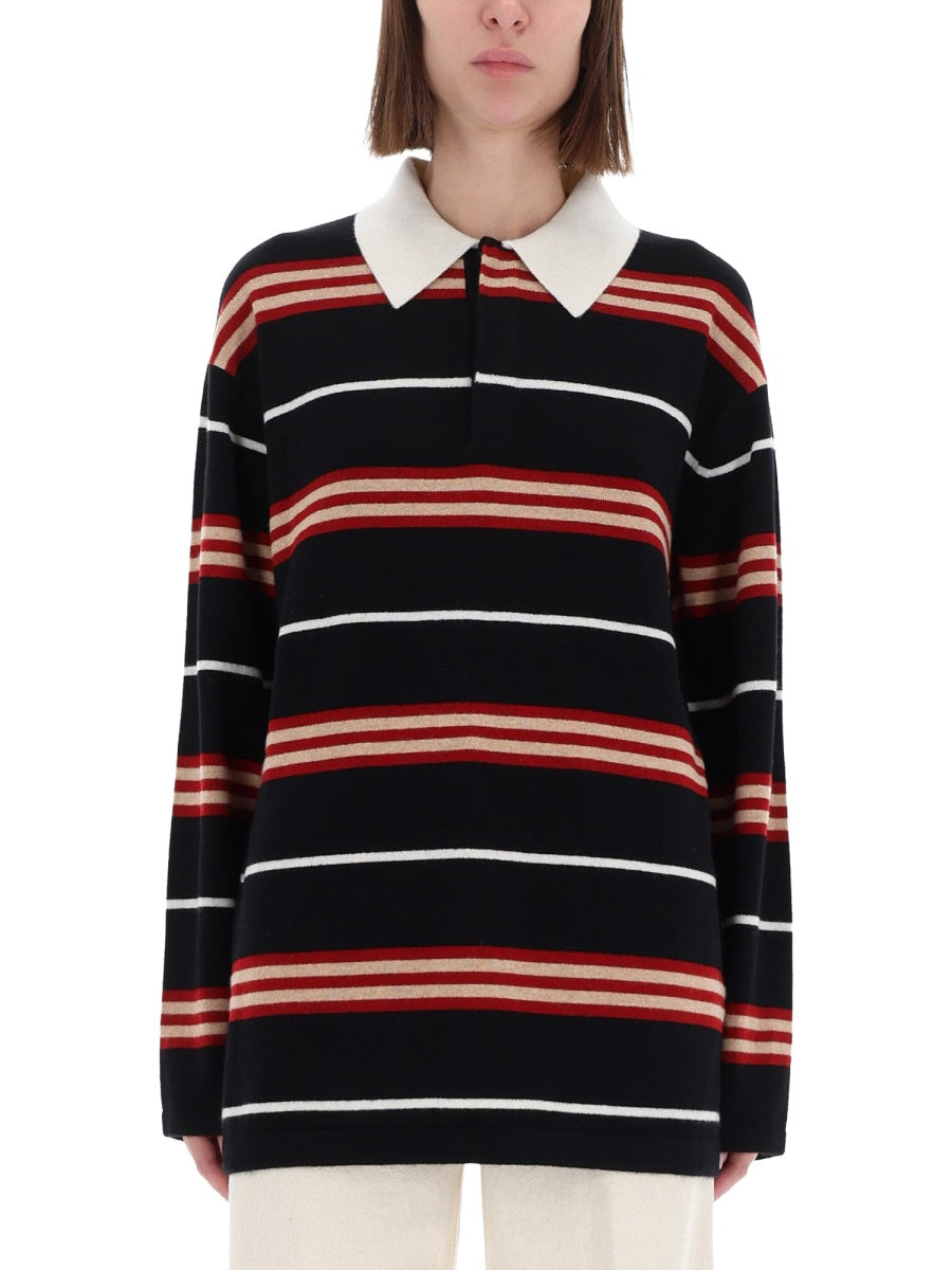 Rib Mock Neck Shell Sweater Vest