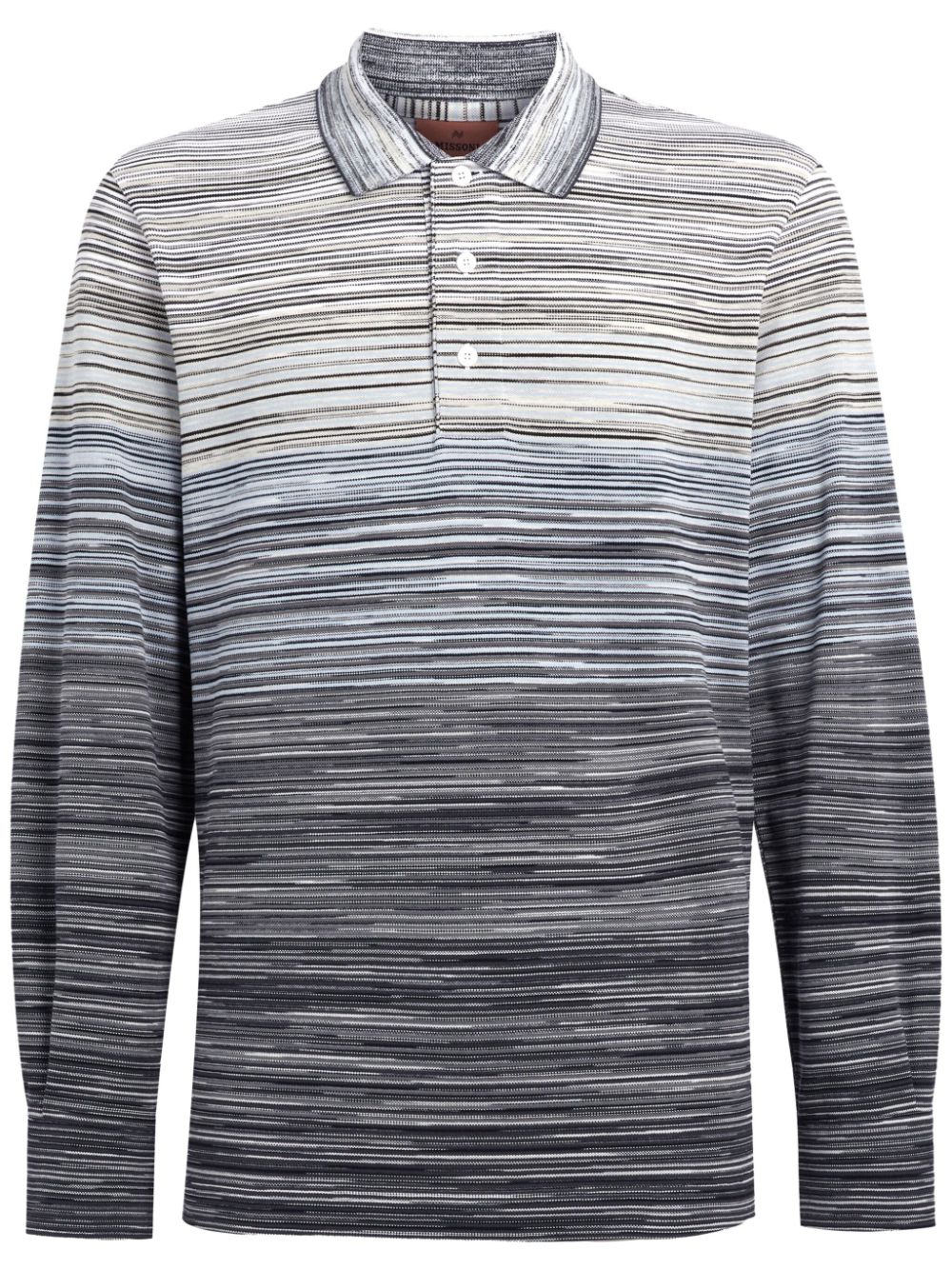 Slub cotton polo shirt - Grey