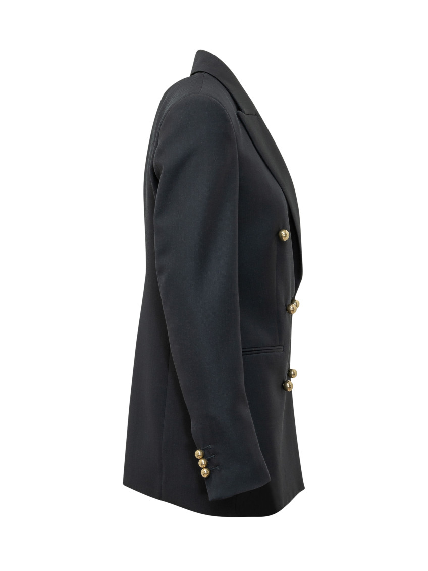 Jackets Blue Virgin Wool - Women