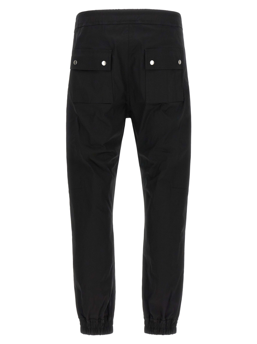 Rick Owens - heizer cargo pants elastic waist zipper