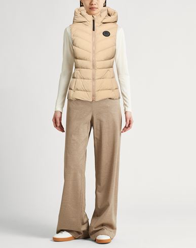 Woman Puffer Sand Size L Polyamide, Elastane