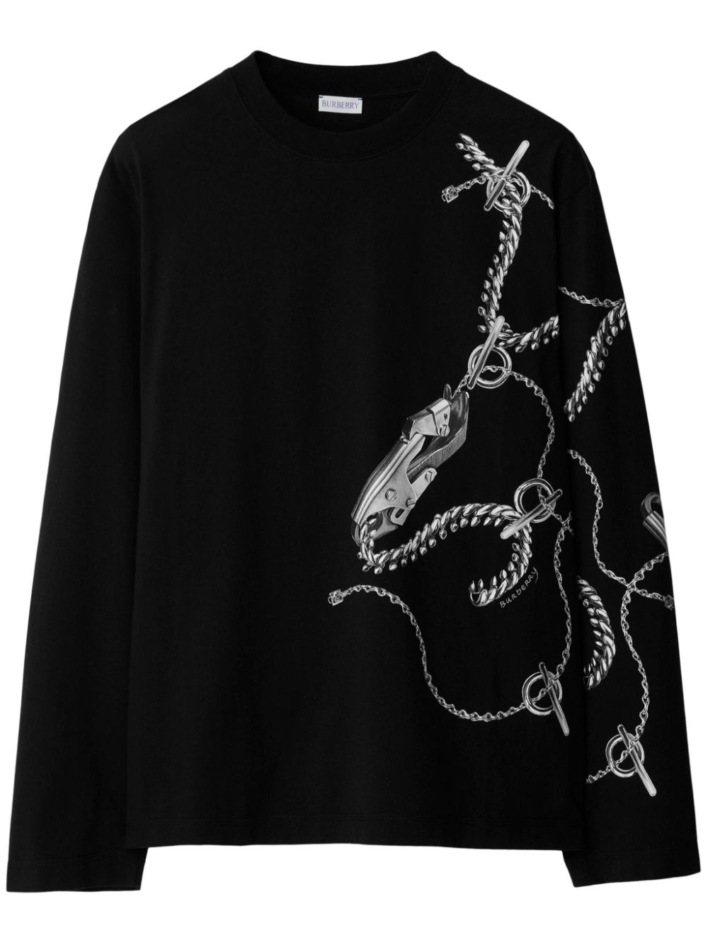 Knight Hardware cotton sweatshirt - Black