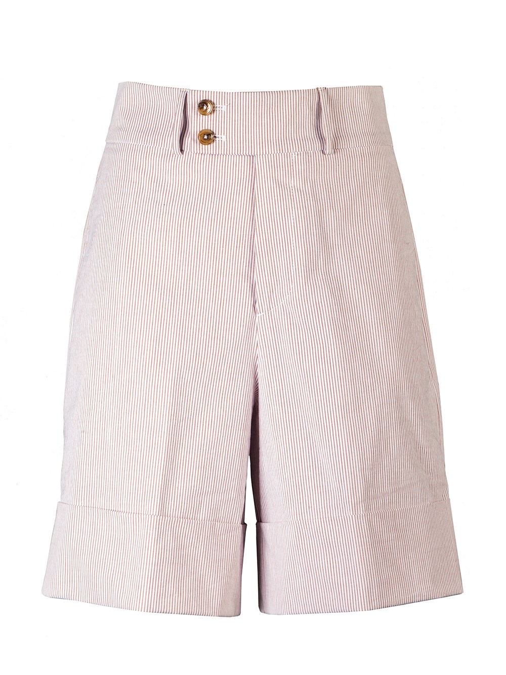 High Waisted Bermuda Shorts