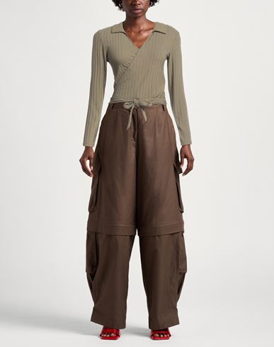 Woman Cardigan Military green