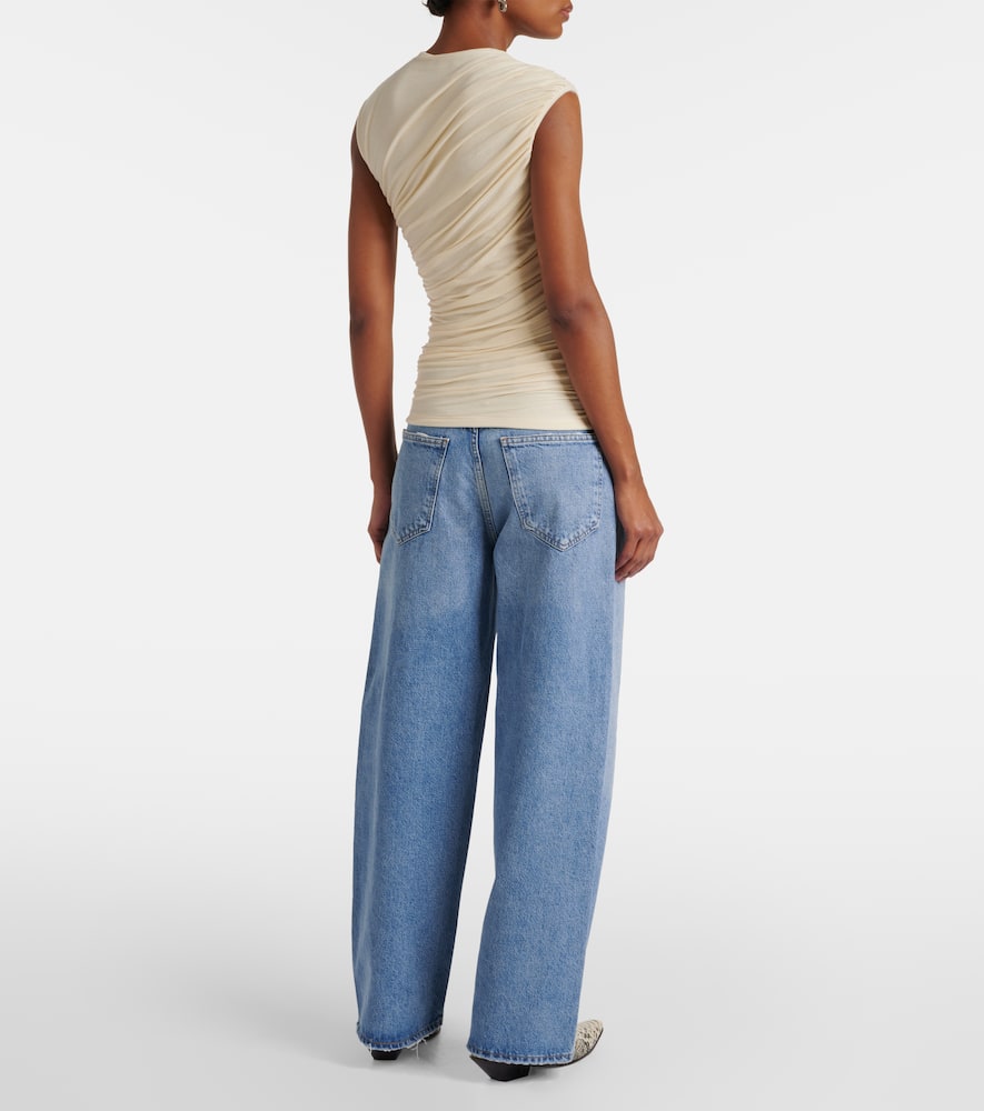 Ester ruched tank top