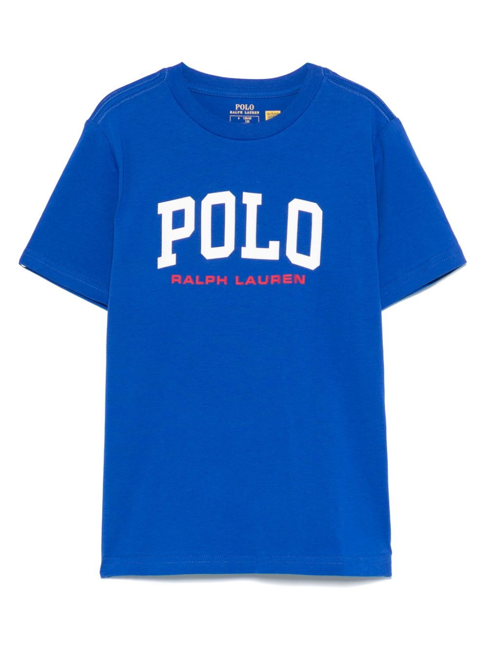 Logo-print cotton T-shirt - Blue