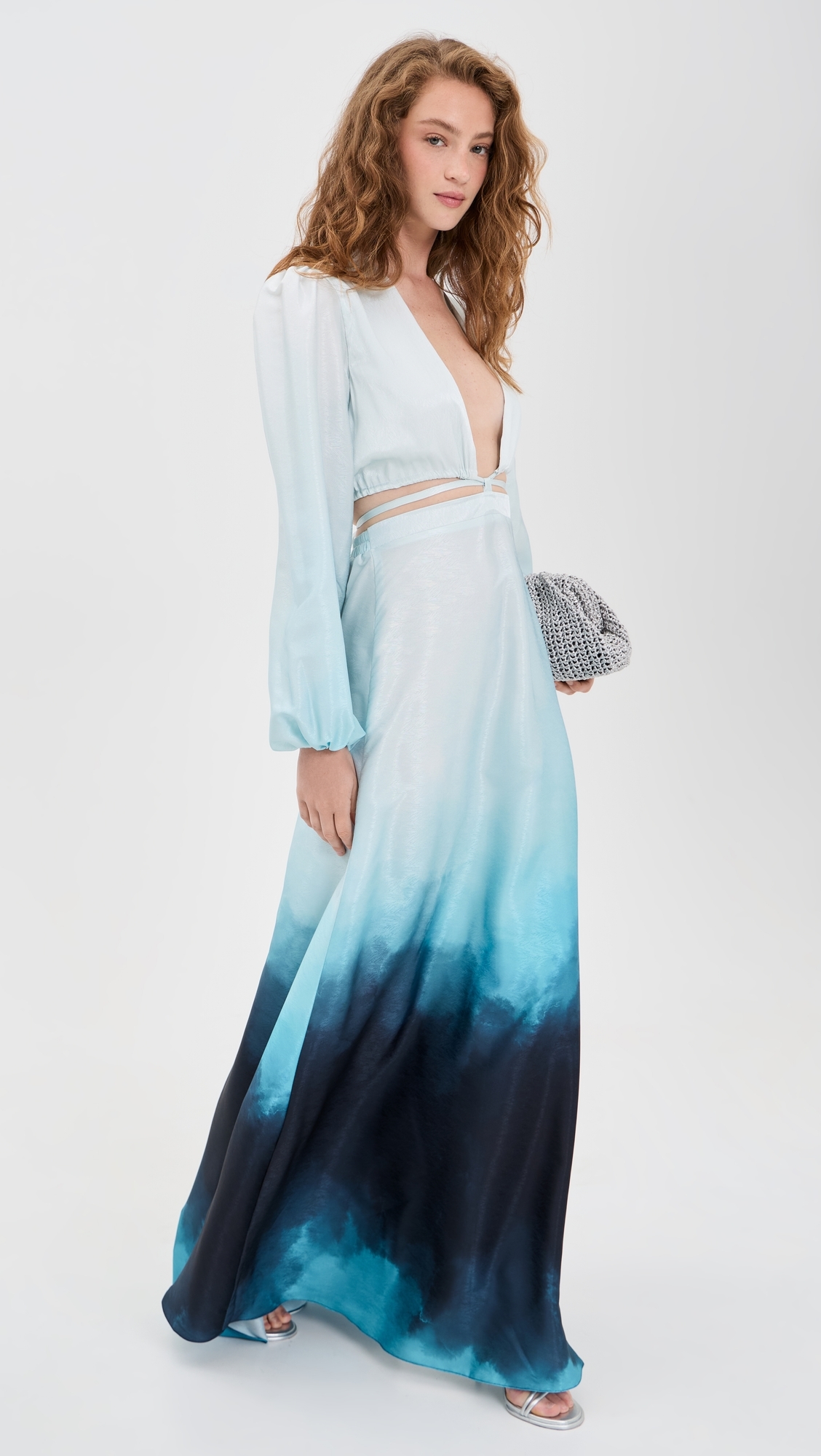 Amal Dress Skye Blu