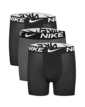 Boys' 3 Pack Logo Boxer Briefs - Little Kid, Big Kid